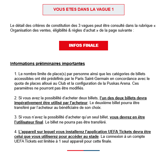 Infos Paris Billetterie tweet media