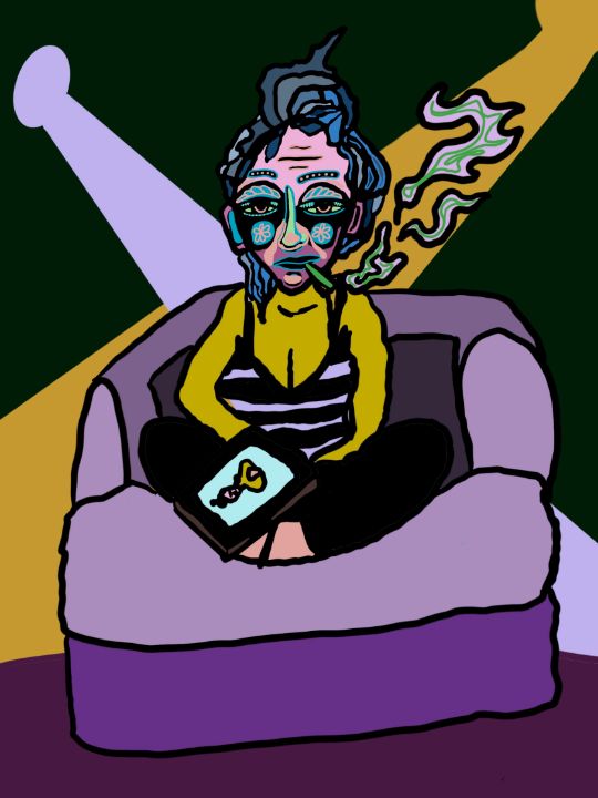 Art of the Day! "Woman in the Room". Buy at: ArtPal.com/lainie?i=17474…