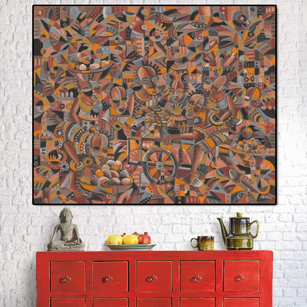 Angu Walters 🖌 African Paintings tweet media