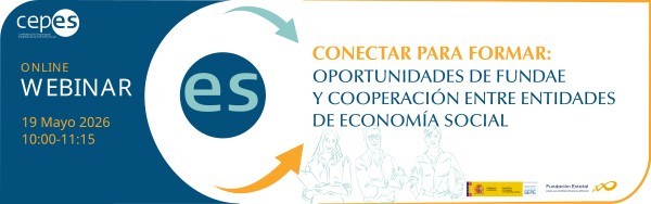 CEPES2's tweet photo. 📢 Webinar: “Conectar para Formar. Oportunidades de @Fundae_es y cooperación entre entidades de la #EconomíaSocial”

🎯 Recursos y líneas formativas + intercambio buenas prácticas

🗓️ 19 mayo⏰10.00–11:15h
ℹ️ https://t.co/6Vj7oLd1go

#FormaciónES #AulaCEPES https://t.co/7SAjNm1BVF
