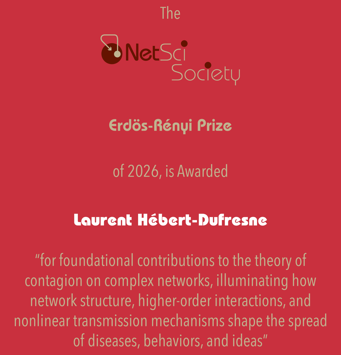 Network Science Society tweet media
