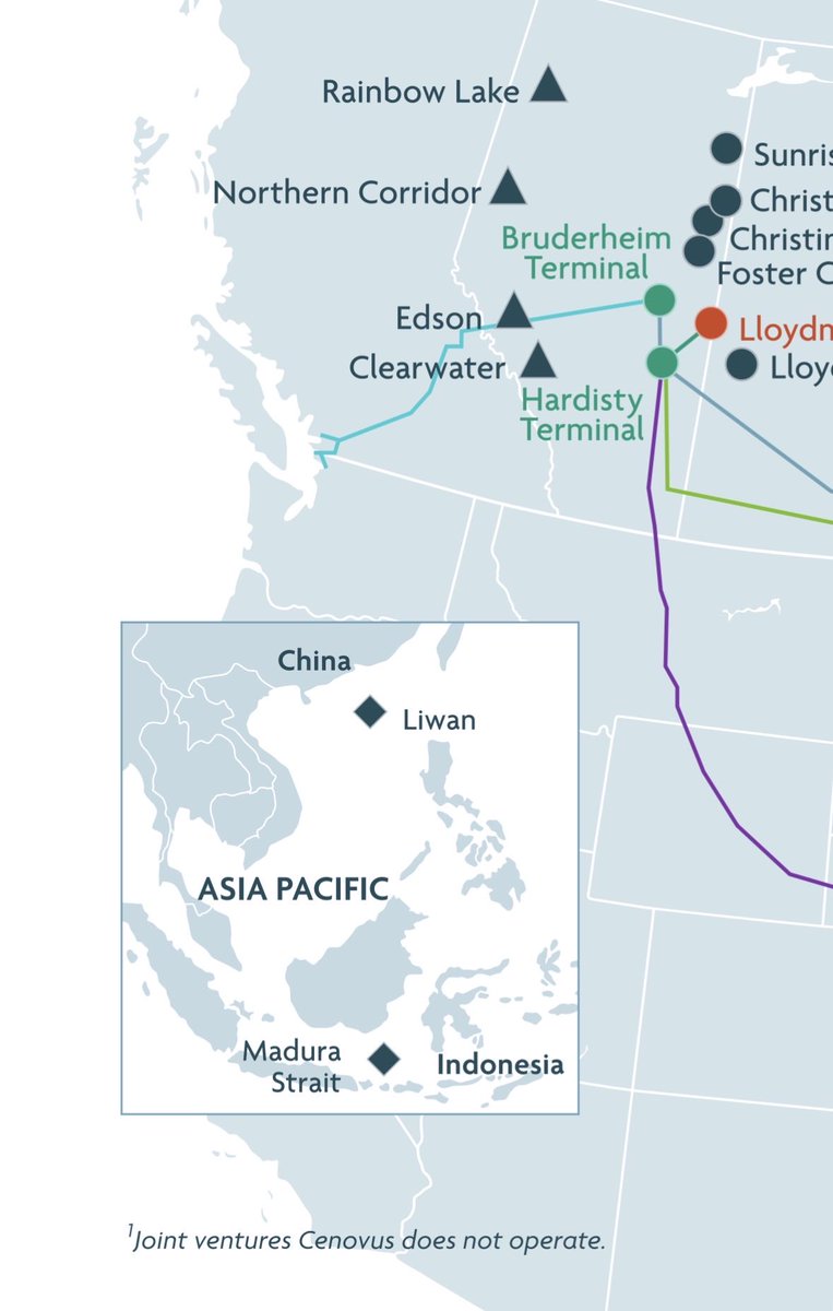 ExnerPirot's tweet photo. Cenovus has literally been operating in Asia for over a decade. I think they know better than Carney how much of a premium their customers and partners in Asia are willing to pay for Canadian heavy oil with carbon capture, and I’m guessing it’s zero. https://t.co/4eZOFMUoTS