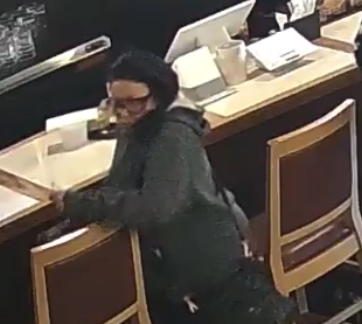 RCMPAlberta's tweet photo. #CanYouHelp? Alberta RCMP in #Hinton seek info. April 4, debit machine theft from The Blend on Jasper St. Call 310-RCMP with info. https://t.co/n3ToBrKszU
