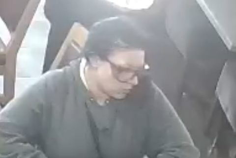 RCMPAlberta's tweet photo. #CanYouHelp? Alberta RCMP in #Hinton seek info. April 4, debit machine theft from The Blend on Jasper St. Call 310-RCMP with info. https://t.co/n3ToBrKszU