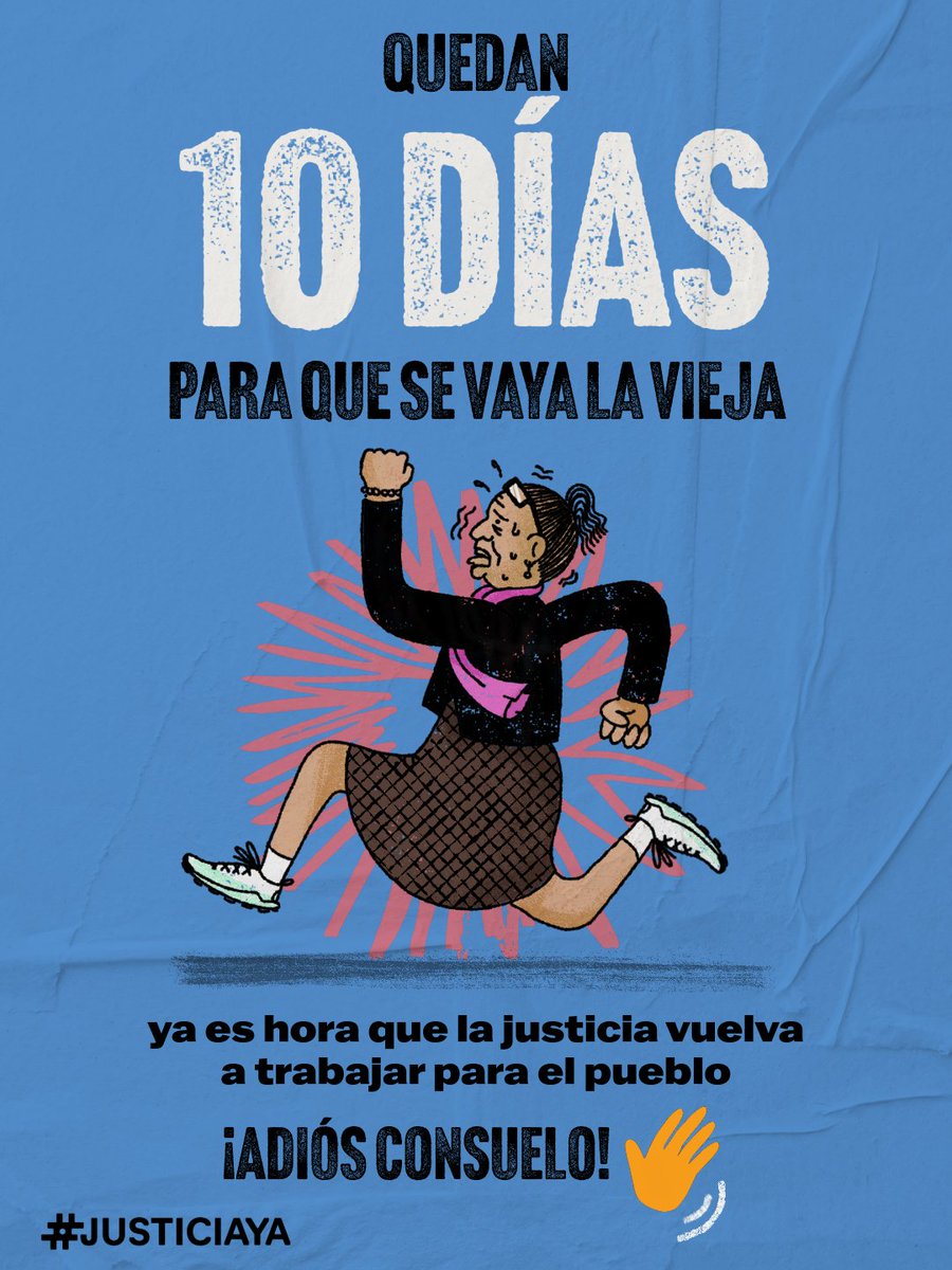 Próximamente enfrentando la justicia. ¡La esperamos! 😉🎈
