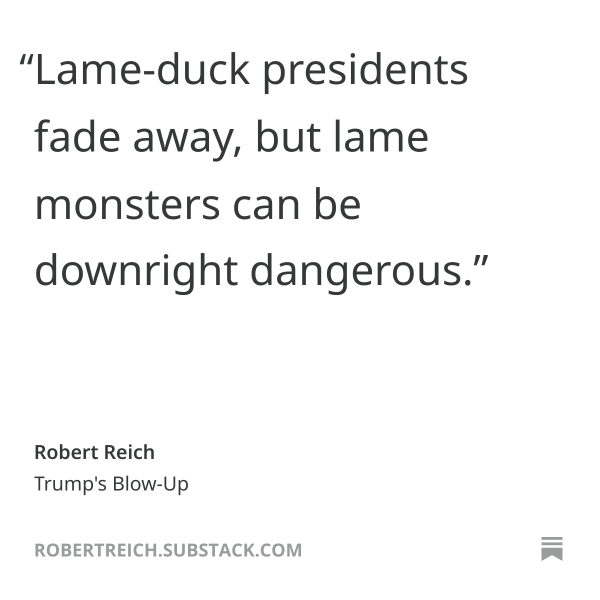 Robert Reich tweet media