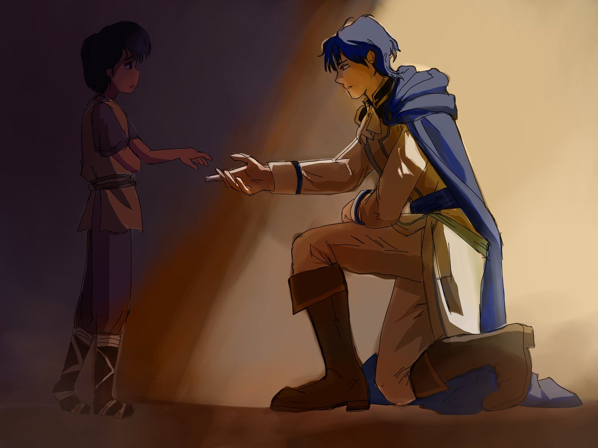 insectjellyyy's tweet photo. sigurd rescuing shannan. finished it anyway https://t.co/Zr6K1RbXCX