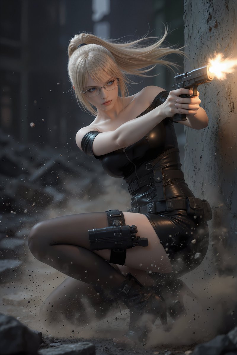 sHu226783172's tweet photo. #Zako #FemaleAgent #SecretAgent #GunGirl #DetectiveGirl #SpyGirl #Pistol #WetSkin #AIArt https://t.co/uKoCOhv87R