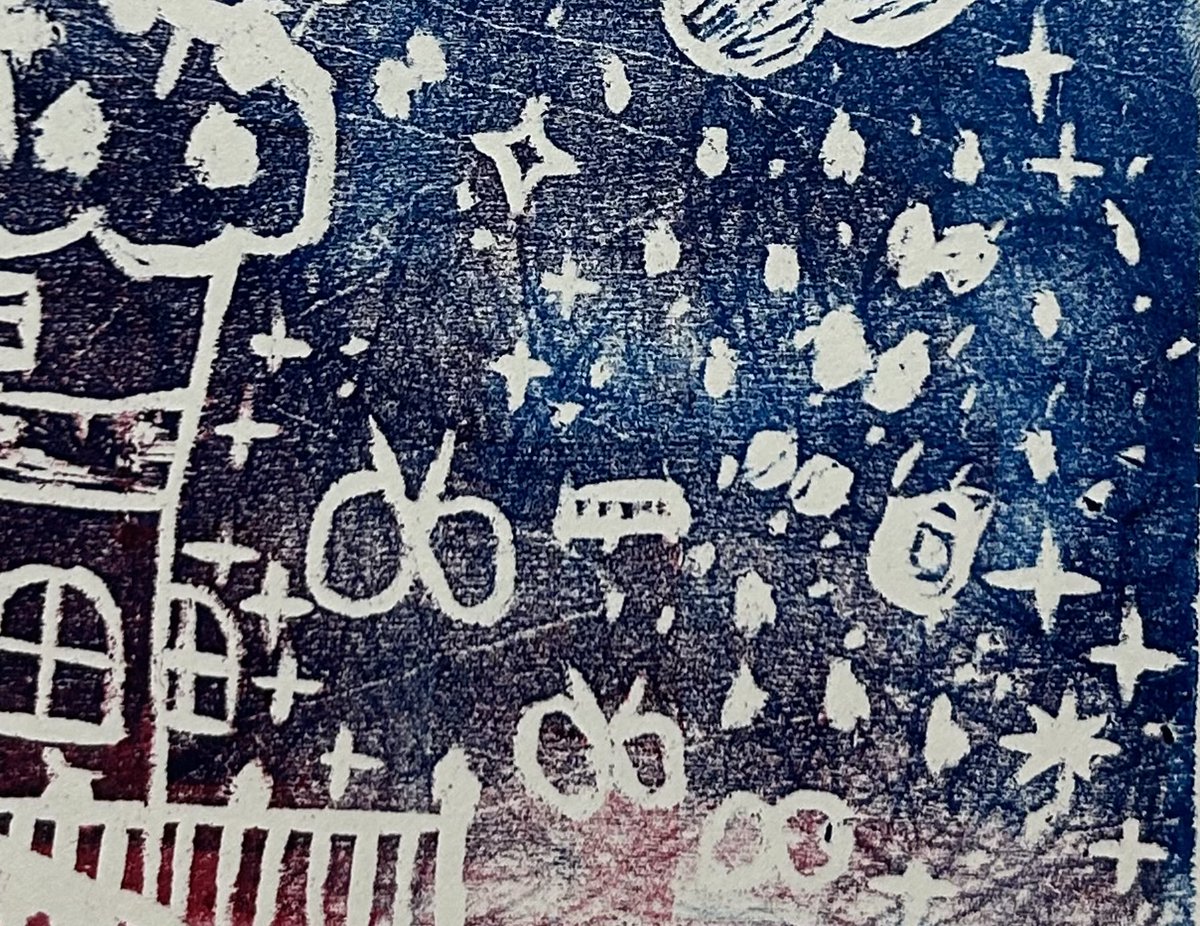 11suzu_ran's tweet photo. #版画　#illust #illustrationㅤ https://t.co/bRrsFHqtY2