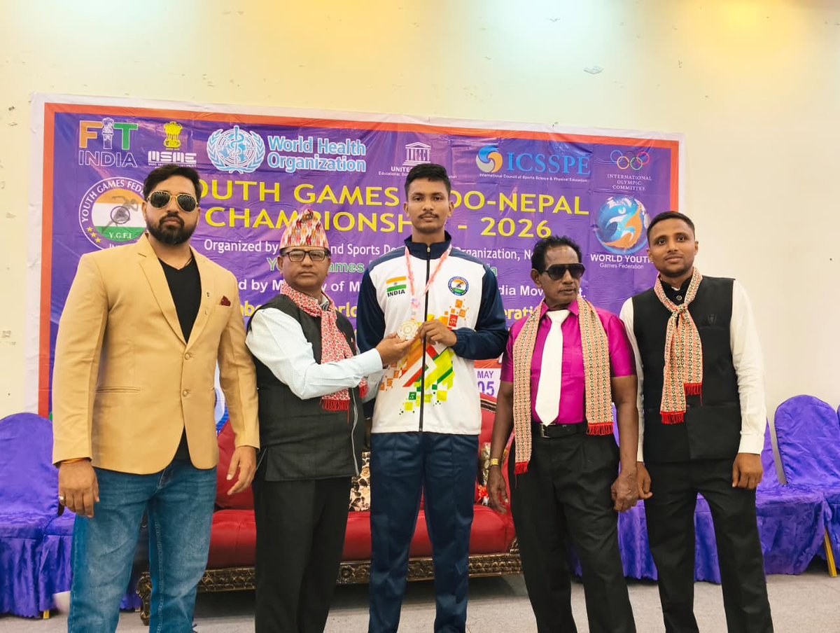 official_dgar's tweet photo. #PrideOfAssamRifles #AssamRifles #SentinelsOfTheNortheast #AssamRiflesSports #SportingExcellence #ChampionsInUniform #GloryForIndia #YouthGames2026 #InternationalChampionship #IndiaWins #GoldForIndia #SilverForIndia #ArcheryChampions #TeamIndia #ExcellenceThroughDiscipline #NationFirst #ServingTheNation
@HMOIndia @adgpi @PIBHomeAffairs