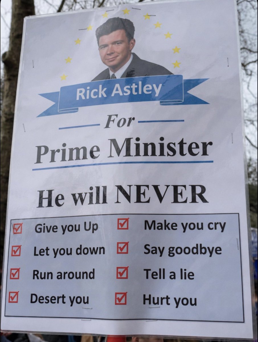He gets my vote.
