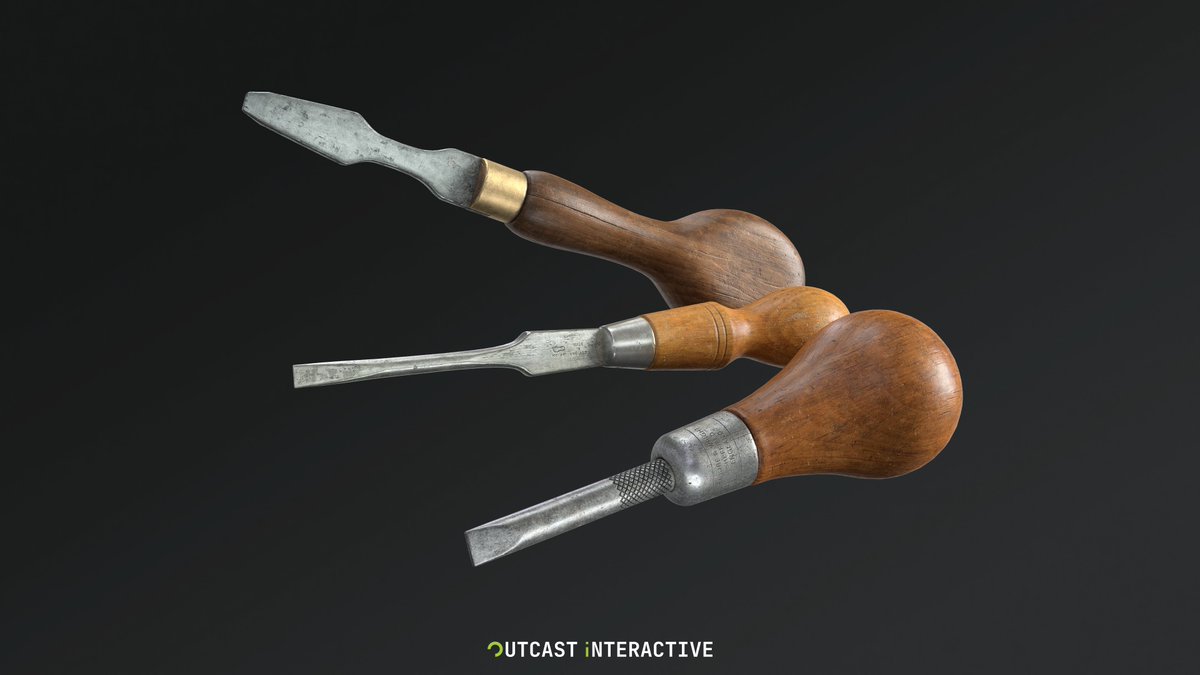 Outcastint's tweet photo. Time to tighten things up?
We just dropped our latest screwdriver asset—engineered to drive in clean details, tighten up your scenes, and make sure nothing comes loose in your workflow.

Perfect for:
🎮 Game development
🏞️ Environment art
🎬 Cinematics
🧑‍💻 Real-time projects

Available now on:
* Fab Marketplace: https://t.co/MaHsN7Sr1o
* Gumroad: https://t.co/GqidUSMrib

Checkout our Artstation as well: https://t.co/VcXZbbW7zb

We’re working on more assets and environments—stay locked in 🔩

#screwdriver #assetstore #gameassets #3dassets #gamedev #environmentart #indiedev #3dart #gameart #propart #madewithsubstance #b3d #artstationhq #unrealengine #texturing #blender3d