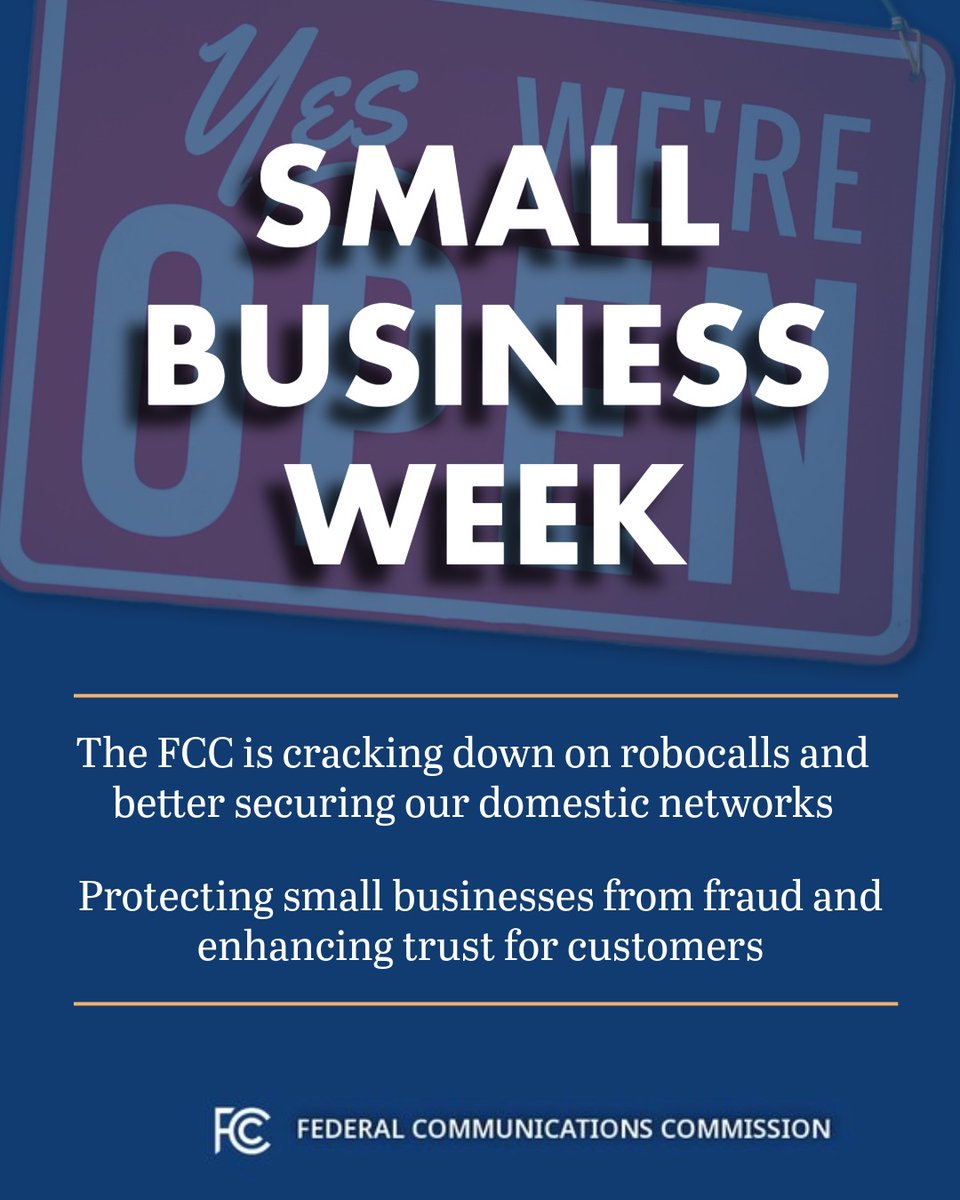 FCC tweet media