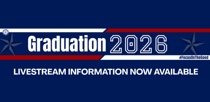 HumbleISD's tweet photo. Class of 2026 Graduation Livestreams https://t.co/KR5Z8NWIm5 https://t.co/vHdTprbSnq