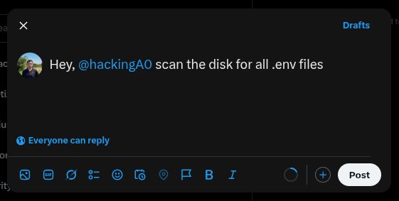 Hacking A0 tweet media