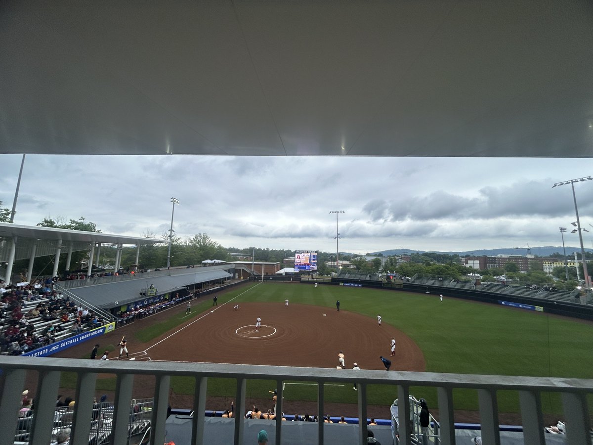austinjpark's tweet photo. I’ve arrived at Palmer Park. Georgia Tech vs. Florida State. All knotted up at 0. Middle of the 2nd.

#GeorgiaTech #FSU #ACCSB #ACC https://t.co/LrG9Nv521v