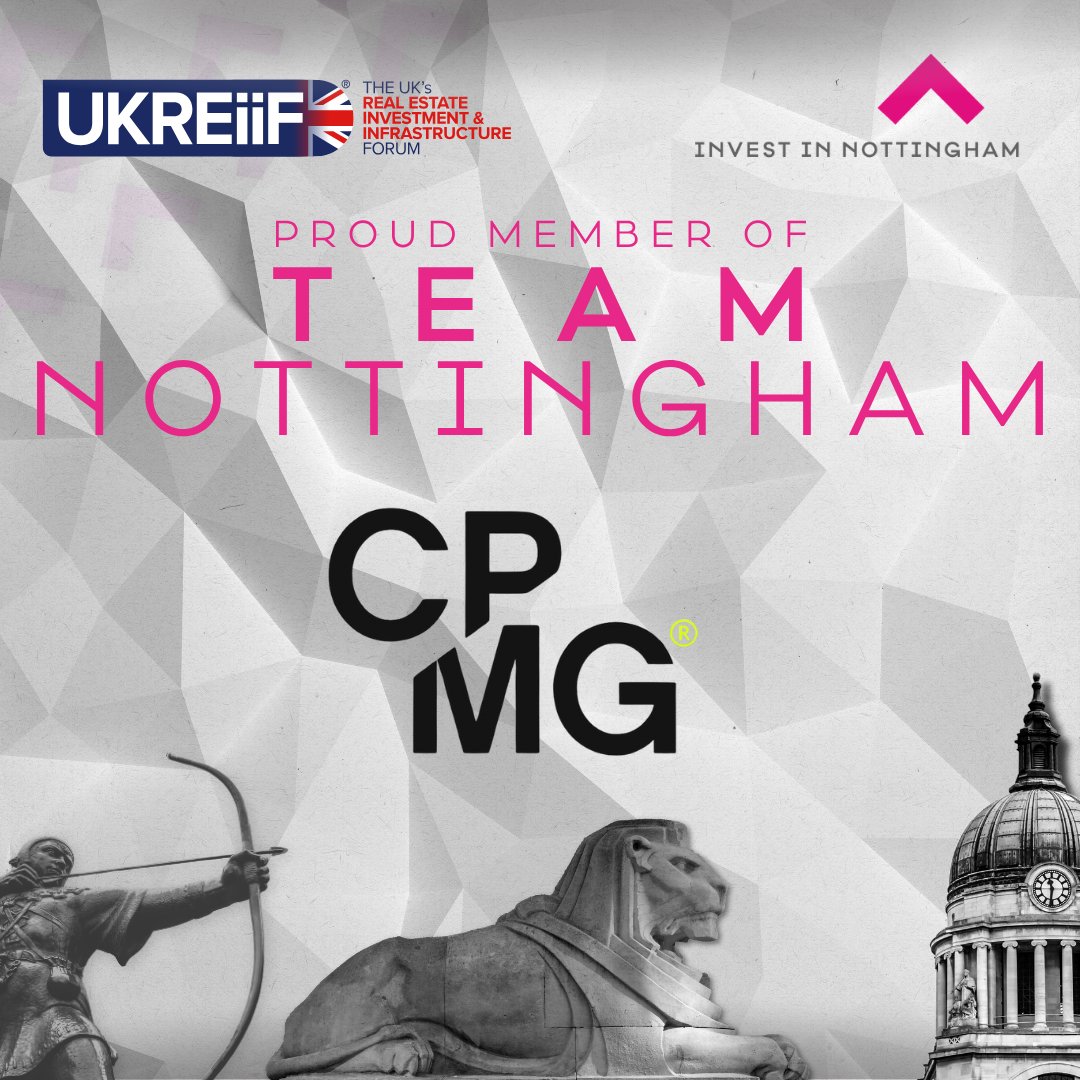 InvestInNottm's tweet photo. #TeamNottingham at UKREiiF 2026 🤝

We’re excited to share that @cpmgArchitects are joining Team Nottingham at UKREiiF this year, represented by Nick Gregory.

Find out more about CPMG Architects: https://t.co/jWVjxZhEDd

#UKREiiF #UKREiiF2026 #TeamNottingham https://t.co/M7bGzIax5R
