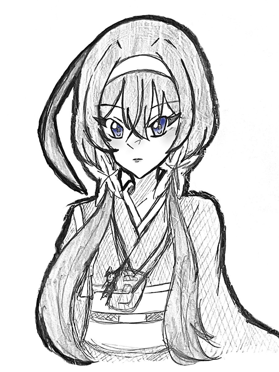 どうかな！？(何が) こんなちゃんと描いたの初めてなんだよね