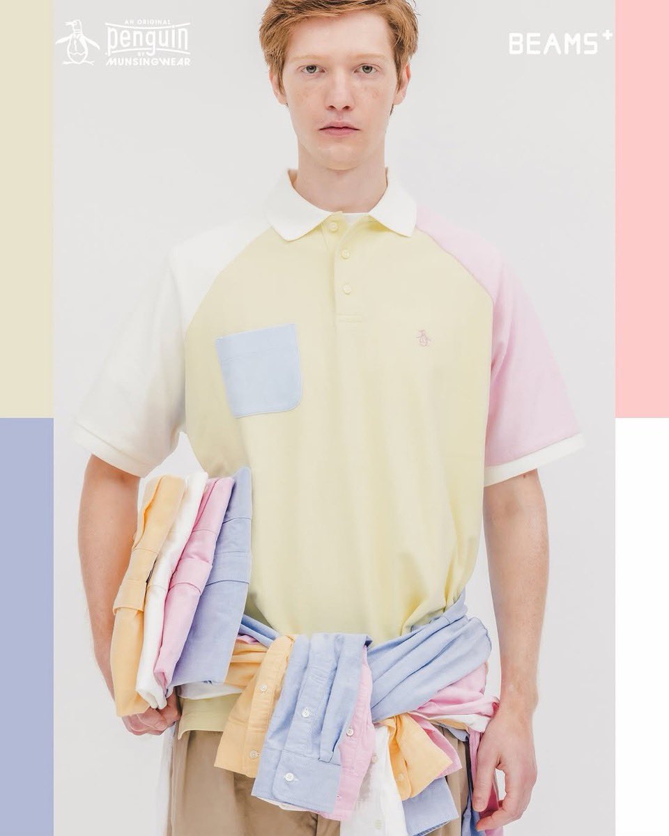 penguin BY MUNSINGWEAR x BEAMS PLUS 別注『Golf Polo Shirt』の新色