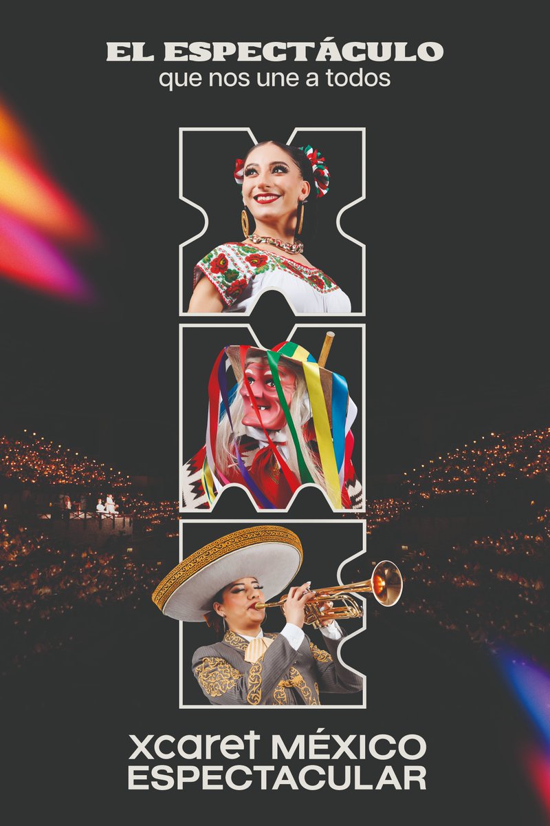 MexDestination's tweet photo. Un espectáculo que siempre vale la pena volver a vivir.
En Xcaret México Espectacular, cada función reúne historias, música y talento que conectan con lo que somos.

#MéxicoDestinationClub https://t.co/PpGHygUYPl