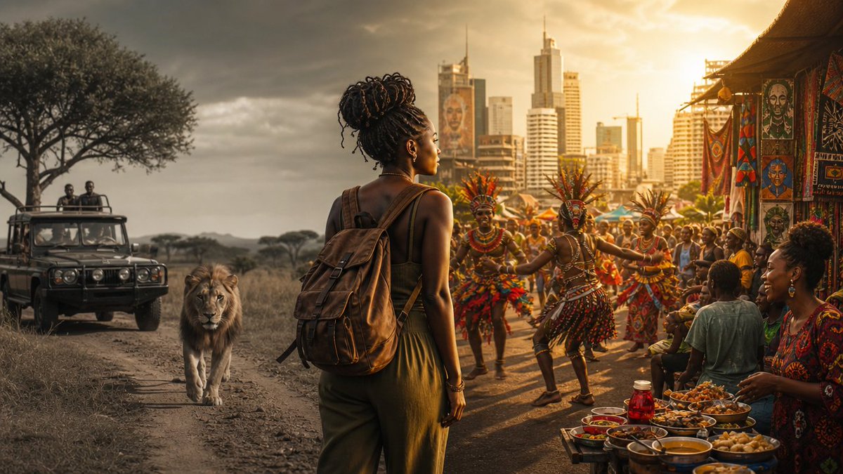 myblak_Official's tweet photo. Most travel platforms reduce Africa to a handful of safaris and beach resorts. Myblak was built to go deeper — culture, people, cities, stories. Here's what we're building 👇 https://t.co/OSNq2Gkepg