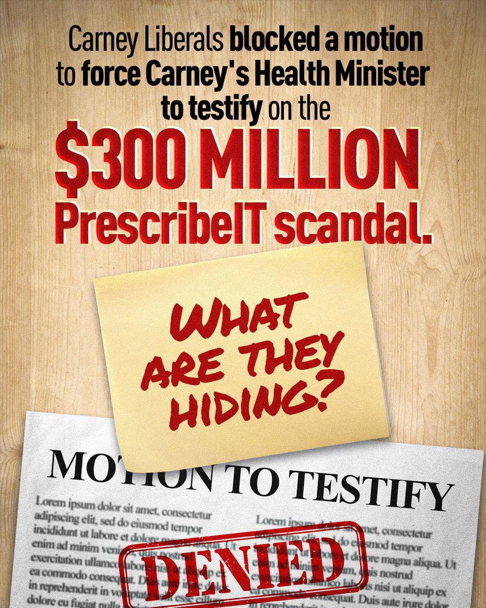 $300 million dollars.

A failed program.

Liberal insiders got rich.

Canadians deserve accountability.

Liberal MPs are blocking Conservatives from getting the answers.