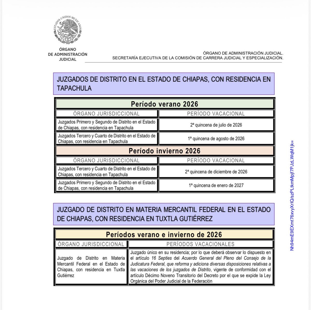 MendozAnaLuisa's tweet photo. ¡Publicados los avisos de vacaciones de verano e invierno para Juzgados de Distrito y de guardias vacacionales!
👇🏽👇🏽👇🏽👇🏽👇🏽👇🏽👇🏽👇🏽👇🏽👇🏽👇🏽👇🏽👇🏽👇🏽👇🏽
https://t.co/s6sv2DLBJt

https://t.co/ve0l8JGKwX

Comparto los relativos al Vigésimo circuito. 
¡Excelente jueves! 🙌🏽 https://t.co/N5VsGYa8Ke