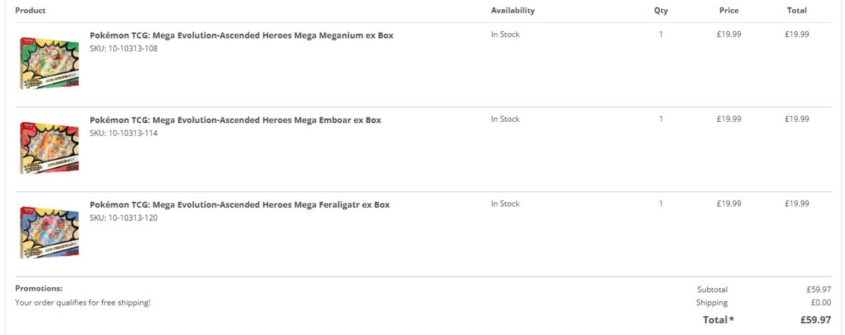 Pokemon UK PBST - Restock Alerts & News tweet media