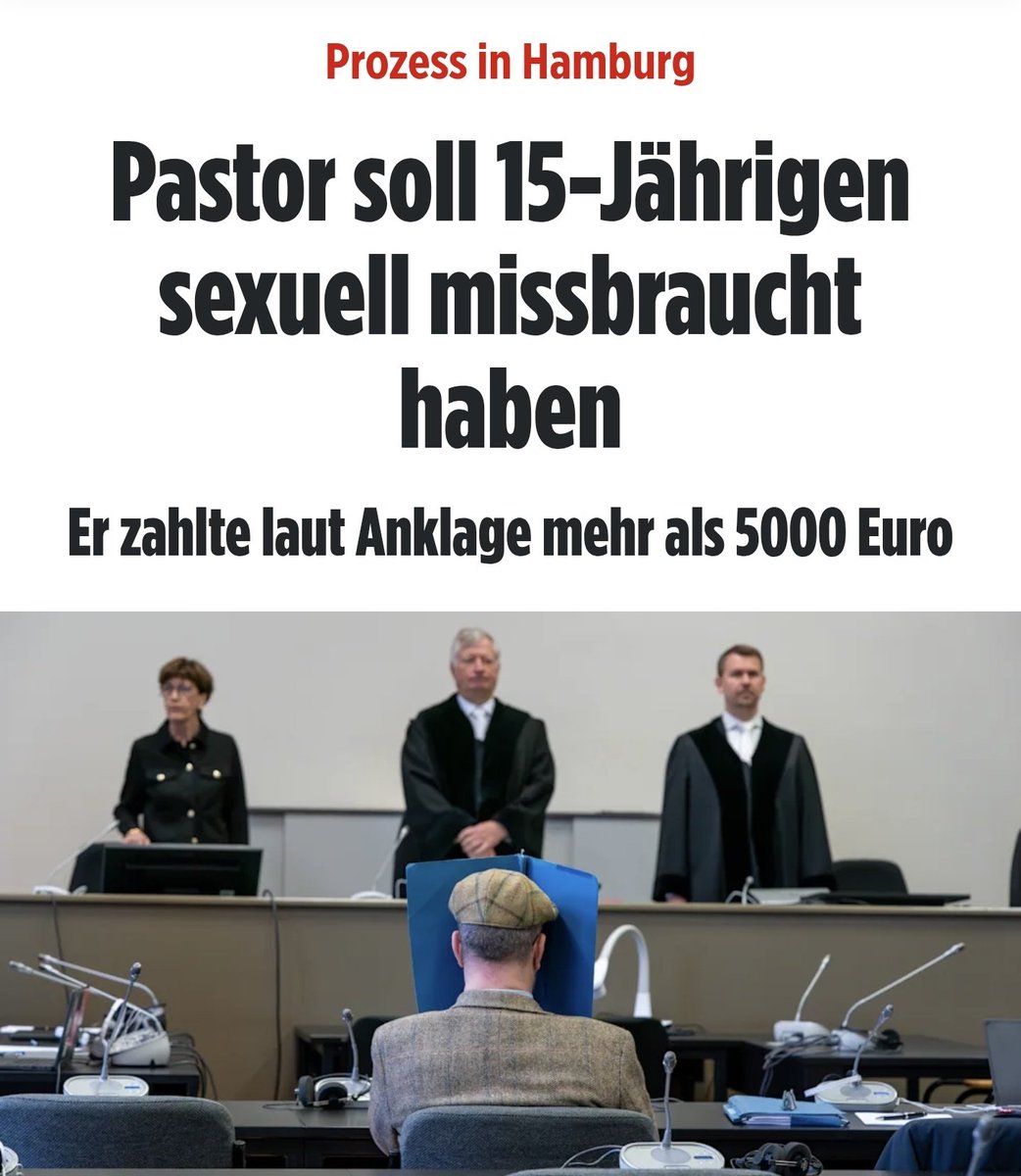 Das ist einfach nicht mehr zu ertragen! Diese ganzen Pädophilen 🤬🤬🤬
Und dann noch solche "Eltern" 😡

bild.de/news/inland/pr…