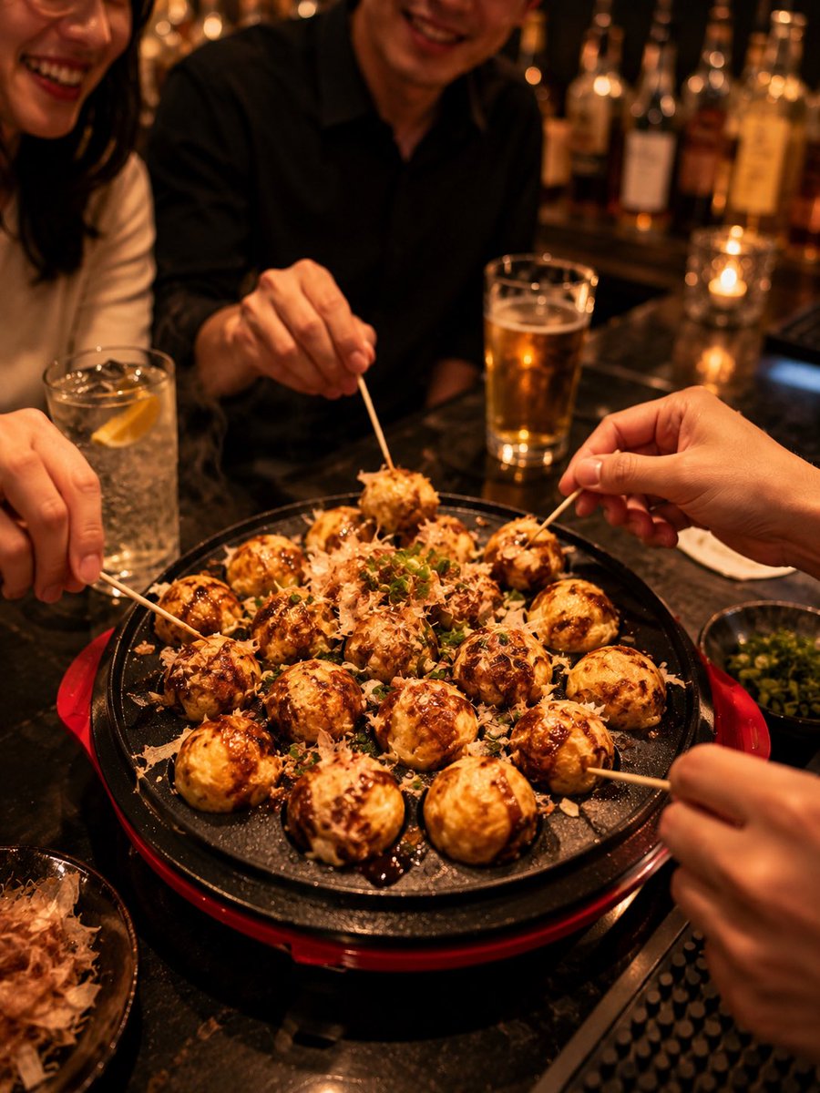 PopupKanda's tweet photo. 本日はタコ焼きを提供しました🍻 https://t.co/wVyH4Sm53n