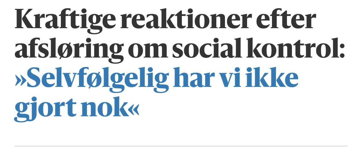 "muslimsk socialkontrol"  "skældsord at blive kaldt dansker"

Historieløst, hvis man er overrasket og chokeret. 

Vi er nogen, der har sagt det siden midt 1990erne. 

Jeg har et helt kapitel om det i min bog "khaderdk" fra 1999. 

#dkpol #dkmedier