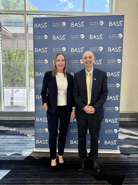 ACSF_AERO's tweet photo. Leaders like Hassan Shahidi and ACSF President Debi Carpenter are helping turn shared safety insights into practical action. Events like the Flight Safety Foundation BASS gathering keep the industry moving forward. #AviationSafety #ACSF https://t.co/RLDRXMPOAH