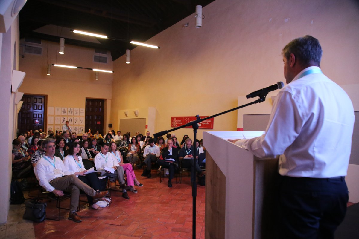 CFCECartagena's tweet photo. En @CFCECartagena se realiza II Seminario Reflexión sobre la Estrategia de Cooperación Iberoamericana Organiza SPT junto a @SEGIBdigital Reúne representantes de países, organismos, PIPA, Redes e invitados para trabajar la planificación operativa de la Cooperación Iberoamericana https://t.co/jdi1jzbwJL