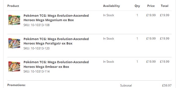 Pokemon Stock Alerts UK tweet media