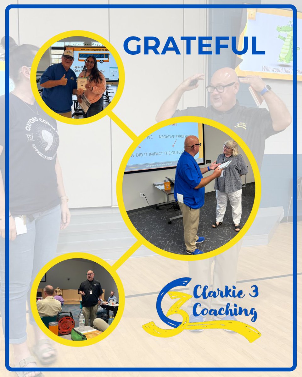 Clarke3Coaching's tweet photo. Yes! Yes! Yes!💙💛
Happy THANKFUL THURSDAY!

I am grateful for the opportunity to work alongside TEAMS who lead with heart, bring positive energy, and make a difference!

What are you grateful for today?
Leave a reply 📣

#PositivityFuelsPerformance⛽️ https://t.co/yCJ8eSTR0U