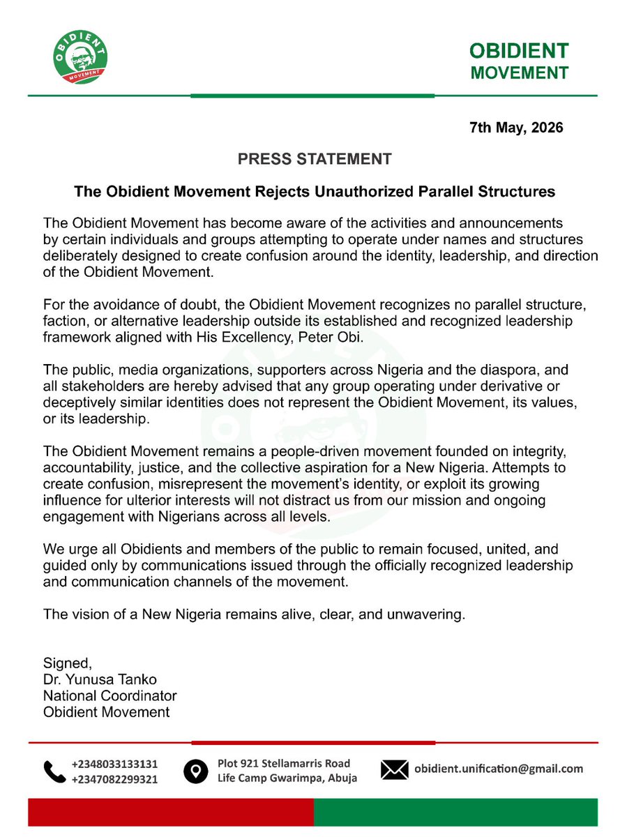 Obidient Update tweet media