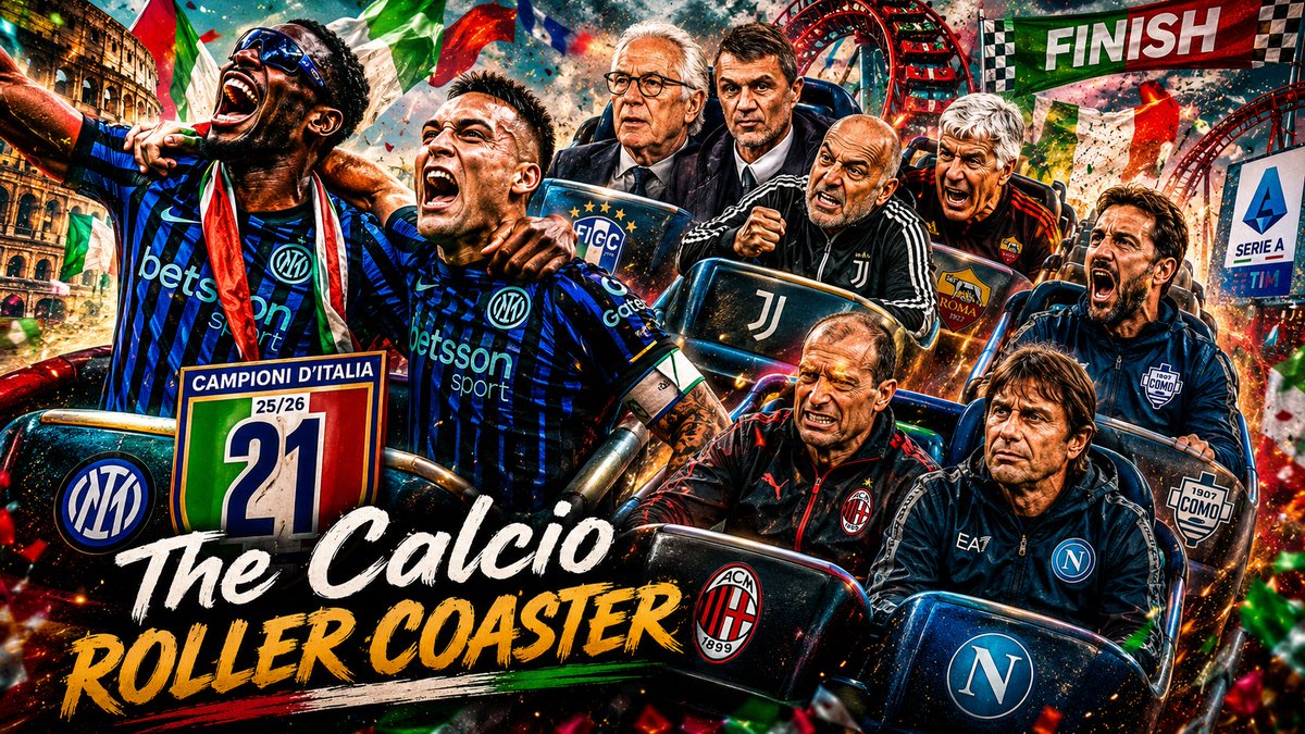 CalcioCharcha's tweet photo. ⏰️ 10PM IST LIVE

#INTER ARE THE CHAMPIONS OF ITALY ⚫️🔵🇮🇹🏆| #SerieA Roller-Coaster continues 🎢

- We discuss all that &amp; much More!

🔗 Link: https://t.co/nE80iinxBk
.
.
.
#ChampionsLeague #ItalianFootball #FootballContent https://t.co/gD9cD42h50