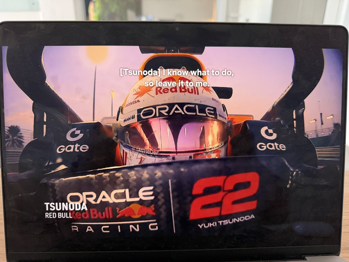 DecoBancillon's tweet photo. @F1 @MercedesAMGF1 Just came my mind today:

tsunoda didn't know what to do https://t.co/XtJli9uRNV