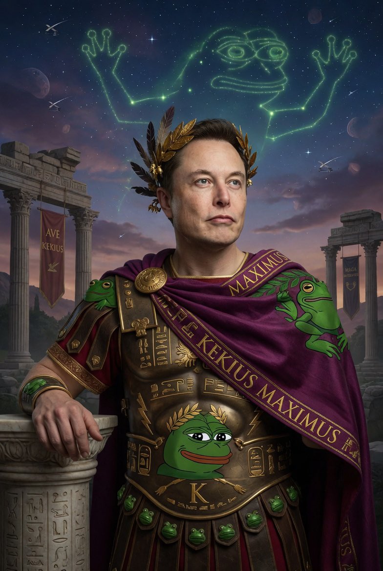 Kekius Maximus CTO ⚔️ tweet media