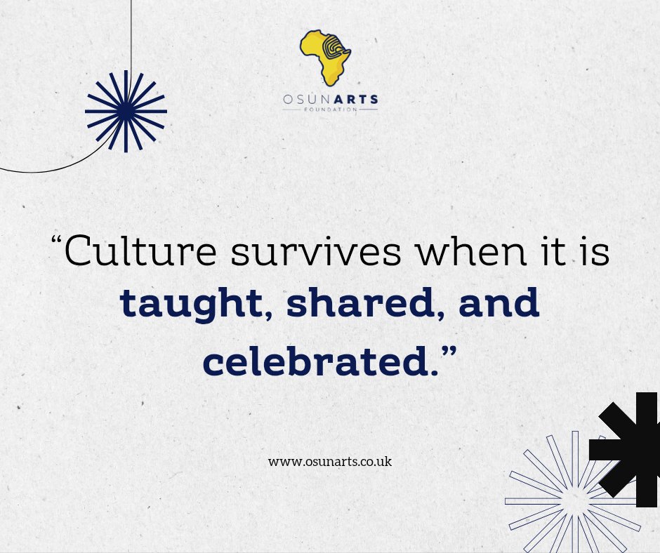 OsunF's tweet photo. The Three Pillars of Cultural Longevity:

👉 ​Education: Teaching the technical "Science of Culture".
👉 ​Connection: Sharing these arts across diverse communities.
👉 ​Wellness: Celebrating through movement and music provides an essential outlet for meditation and stress relief. https://t.co/BFHK0gAmJ1