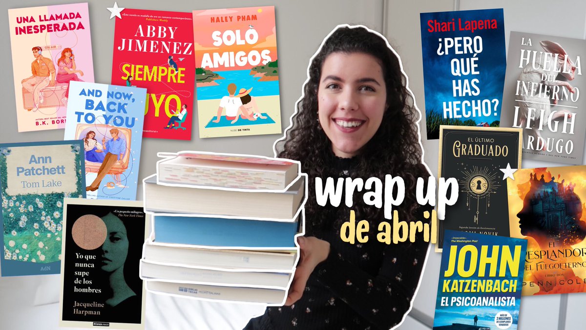 orimafer's tweet photo. wrap up de los 10 libros que leí en abril + 1 que abandoné 📚✨ ¡leí a abby jimenez, haley pham y más! https://t.co/U2apl2wymI https://t.co/iDI1a1fyr7