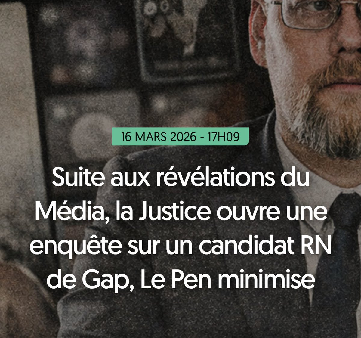 amin_snoussi's tweet photo. Soutenir @LeMediaTV, c’est permettre à ses formats d’exister : 

🔴 Enquête de @LisaLap_ sur les milices fascistes de Rennes et le Jarl
🔴 Révélations de @nadiasweeny sur des vidéos néonazies d’un candidat RN à Gap

🎥 Une soirée électorale portée par @JustSeeReal en direct pour les municipales avec @AnasseKazib, @ClaireMLejeune, @SabrinaSebaihi, @peaceandlau et @SimonnetDeputee
🎤 Des entretiens de Julien Théry avec @Elsa_Marcel, Rony Brauman, Eugénie Merieau, @TSDKcollectif, etc.. 

🌍 Une émission sur les relations internationales avec @PascalBoniface et @sara_trabi 
🛋️ Des Fauteuils de 1h avec @mbompard, @sandrousseau, @Medinrecords, @edwyplenel, @Deputee_Obono, etc..
📝 Une chronique d’actualité quotidienne portée par @MarionLpz 

📆 Une émission en direct tous les soirs 
✊ Un journal des luttes dédié aux combats des travailleuses et des travailleurs.

Le Média est en campagne pour obtenir un canal TNT IDF et pouvoir accueillir sur nos ondes tous les médias indépendants.

👉🏽  https://t.co/hUKuBVqlaE