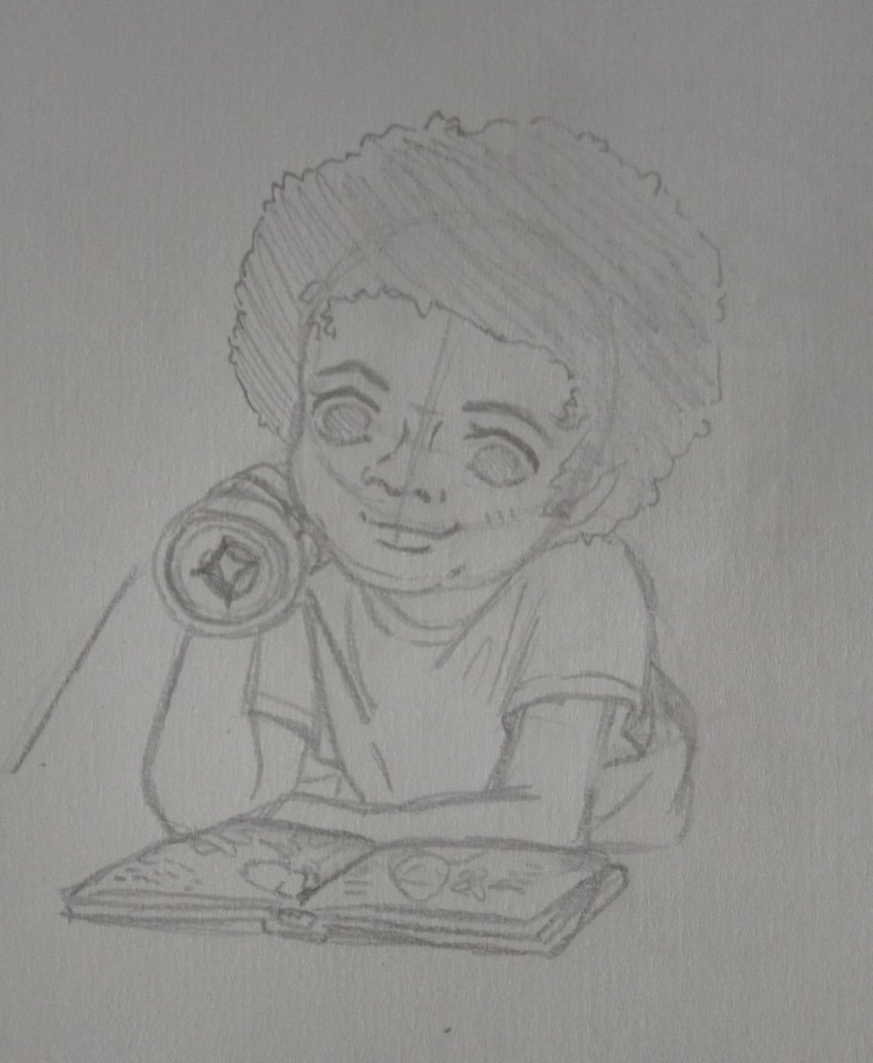 Oh I forgot I made this baby Michael :c #mjart