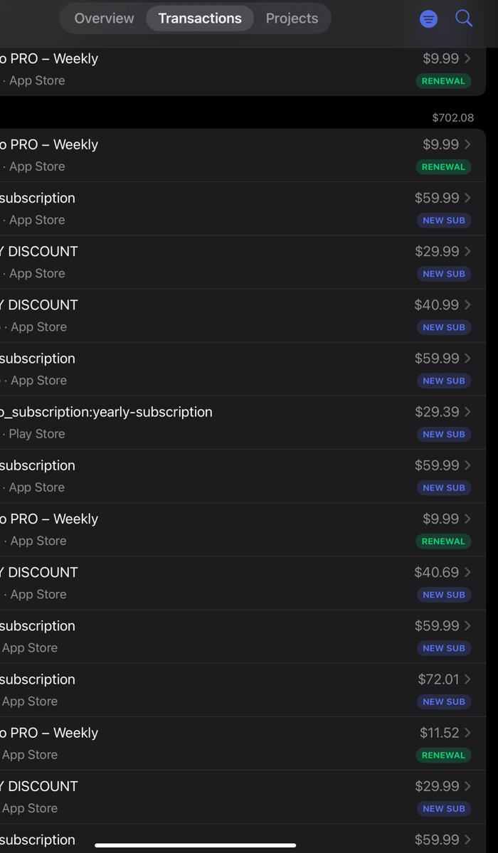 Screaming ! made some sales here and there yesterday thinking it would average like $300–400$.
Just checked again today and it’s $700, even though my views dropped a lot.

I recently started hard selling the app in the captions and comments.