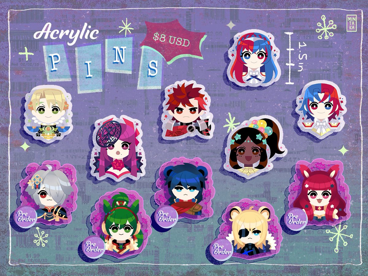 mintakaaa_art's tweet photo. Happy #Emblemcon! A must-see online event for every FE fan.

Check this year’s catalogue and catch me on artist alley block D as “🔮mintakaaaa-clairvoyartshop🔮” 

Coupon available on my website!
🛍️ https://t.co/luqD1lPJW6 🛍️

@TheEmblemCon https://t.co/4gFgfUbF6d