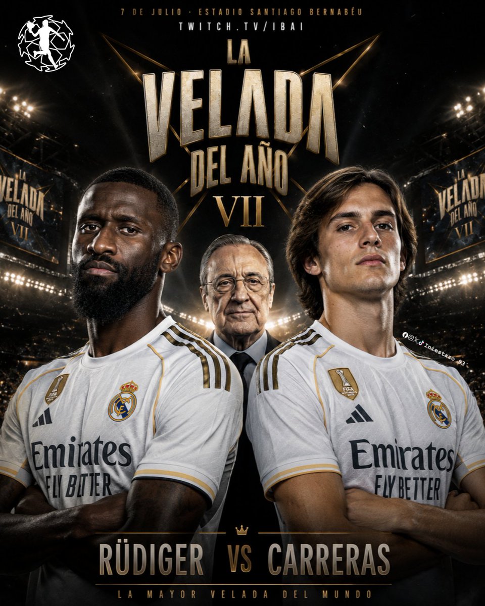 Iniestazo93's tweet photo. ¡SEGUNDO COMBATE DE LA VELADA DEL AÑO VII CONFIRMADO! 🥊🔥

Días atrás Rüdiger habría pegado una bofetada a Carreras, confirmado por el español en sus redes. Hoy han tenido otro encontronazo, tuvieron que ser separados por sus compañeros 😂.

Ya solo faltan Vinícius y Mbappé 🫢. https://t.co/tpB0iw9Uo9