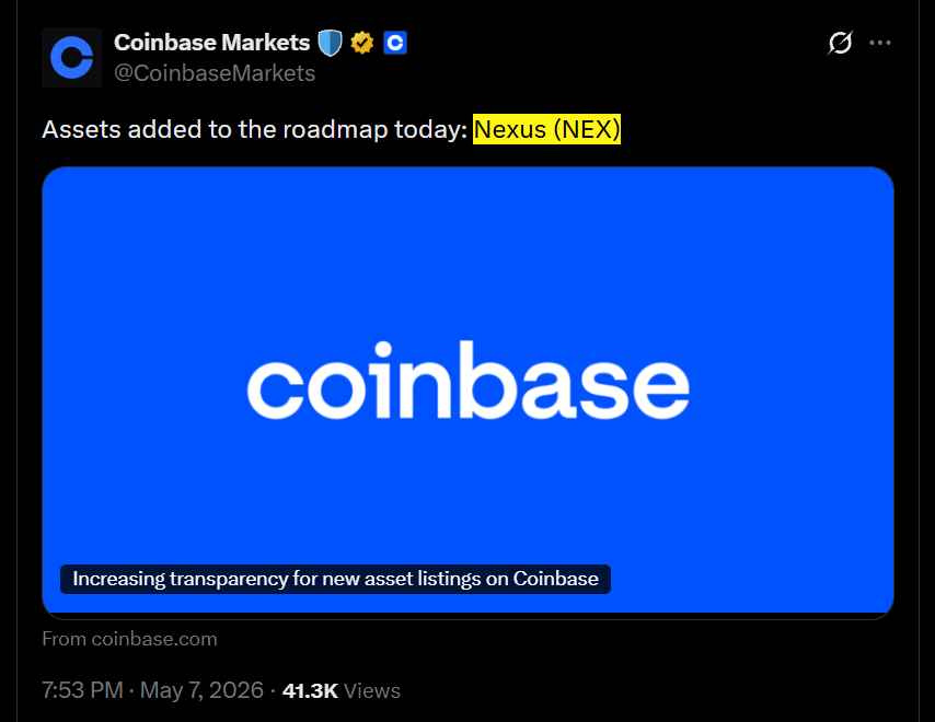 Nexus — Check Your $NEX Allocation 🎉 @NexusLabs TGE is getting closer 👀 ...