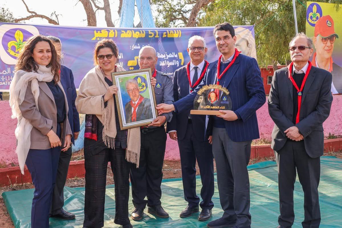 Othmanehilal2's tweet photo. Présence et intervention du Ministre Nizar Baraka lors de la 51e Rencontre du Maâhed Al Akbar à Salé, mettant en avant le rôle des jeunes, du scoutisme et de la formation dans la construction d’un Maroc en progrès
#maroc #morocco #salé #scoutisme #jeune #nizarbaraka https://t.co/KgcUi1KJ7I