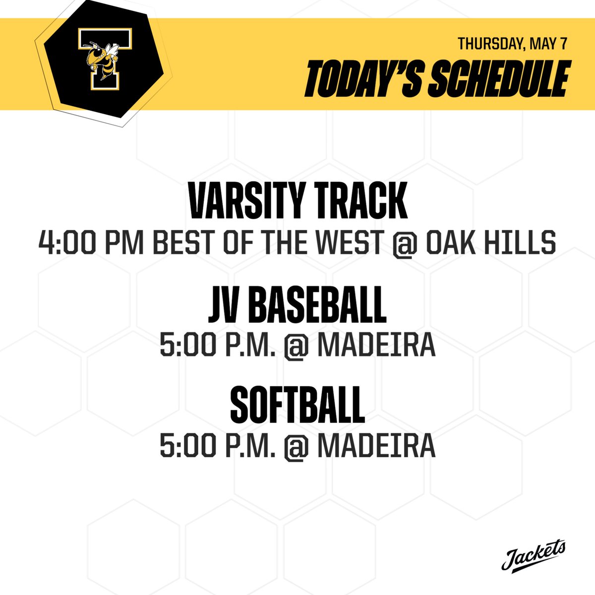 Taylor Yellowjackets Athletics tweet media