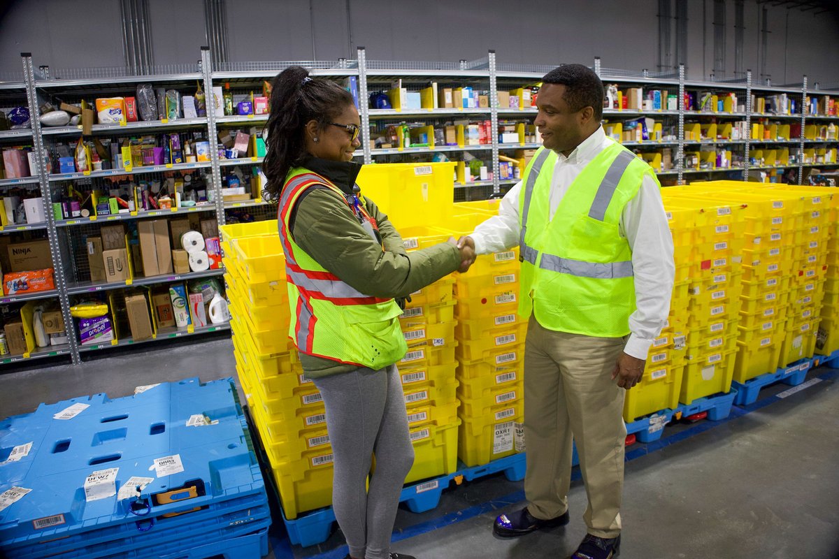 RepDonDavis's tweet photo. Amazon’s new Tarboro delivery station is bringing jobs, competitive wages, and faster delivery service to our communities.

When we invest in rural infrastructure and workforce development, real opportunity follows. https://t.co/V14i5Jruls